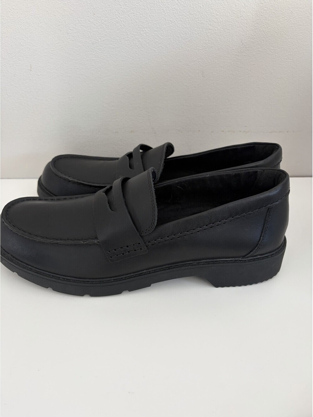 Sperry Wells Penny Loafers Black Leather Women's Size 11 NWOB Comfort PlushStep - Picture 5 of 7